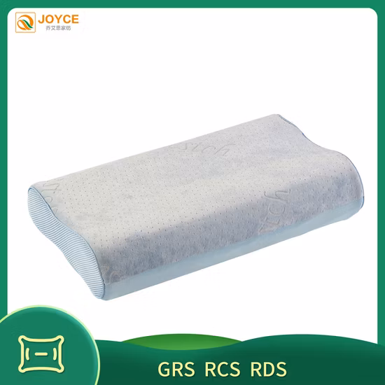 Protégez votre cou en forme de B, housse en velours blanc, remplissage d'oreiller en mousse à mémoire de forme